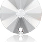 CRYSTAL CLEAR RIVOLI SEW-ON SWAROVSKI® CRYSTAL 3200 FLAT BACK