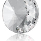 CRYSTAL CLEAR RIVOLI SEW-ON SWAROVSKI® CRYSTAL 3200 FLAT BACK