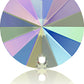 CRYSTAL  PARADISE SHINE RIVOLI SEW-ON SWAROVSKI® CRYSTAL 3200 FLAT BACK