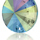 CRYSTAL  PARADISE SHINE RIVOLI SEW-ON SWAROVSKI® CRYSTAL 3200 FLAT BACK