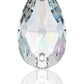 CRYSTAL AB DROP SEW-ON SWAROVSKI® CRYSTAL 3230 FLAT BACK