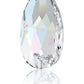 CRYSTAL AB DROP SEW-ON SWAROVSKI® CRYSTAL 3230 FLAT BACK