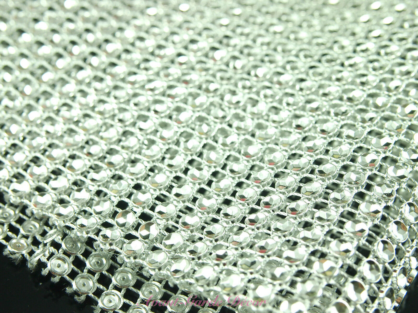 Mesh Wrap Roll with Crystal Sparkling Effect