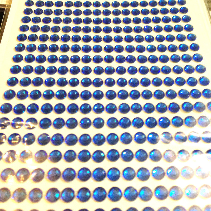 [504-1000pcs] 4-6mm Arcylic Rhinestone Gems Self Adhesive Sticker on Crystals