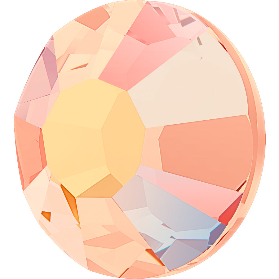 STELLUX™ Austrian Crystal FLAT BACK HOTFIX LT PEACH AB