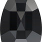 JET DROP SEW-ON Stellux™ Austrian Crystal 330 FLAT BACK