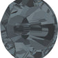 CRYSTAL DARK GREY SEW-ON Stellux™ Austrian Crystal 393 FLAT BACK