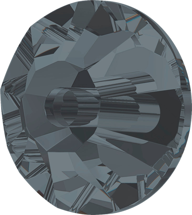 CRYSTAL DARK GREY SEW-ON Stellux™ Austrian Crystal 393 FLAT BACK