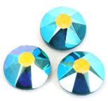 16 Facets (AB Effect) 4A Grade Premium No-Hotfix Glass Rhinestone