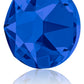 CRYSTAL MERIDIAN BLUE HOTFIX SWAROVSKI® CRYSTAL XIRIUS ROSE 2078 FLAT BACK