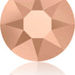 CRYSTAL ROSE GOLD HOTFIX SWAROVSKI® CRYSTAL XIRIUS ROSE 2078 FLAT BACK