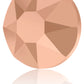CRYSTAL ROSE GOLD HOTFIX SWAROVSKI® CRYSTAL XIRIUS ROSE 2078 FLAT BACK