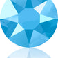 CRYSTAL SUMMER BLUE HOTFIX SWAROVSKI® CRYSTAL XIRIUS ROSE 2078 FLAT BACK