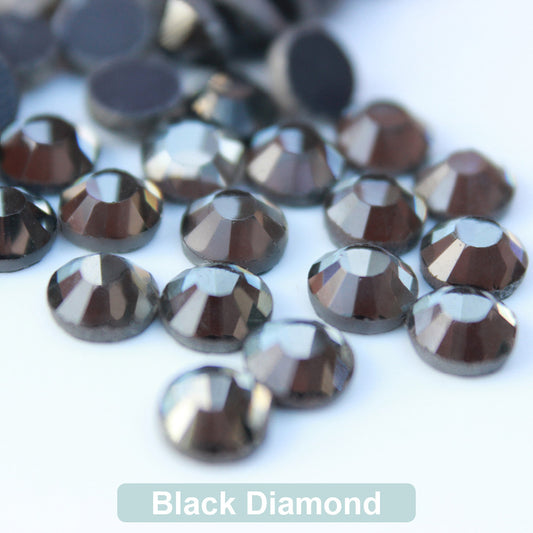 Black Diamond DMC Hotfix Rhinestone Flat Back