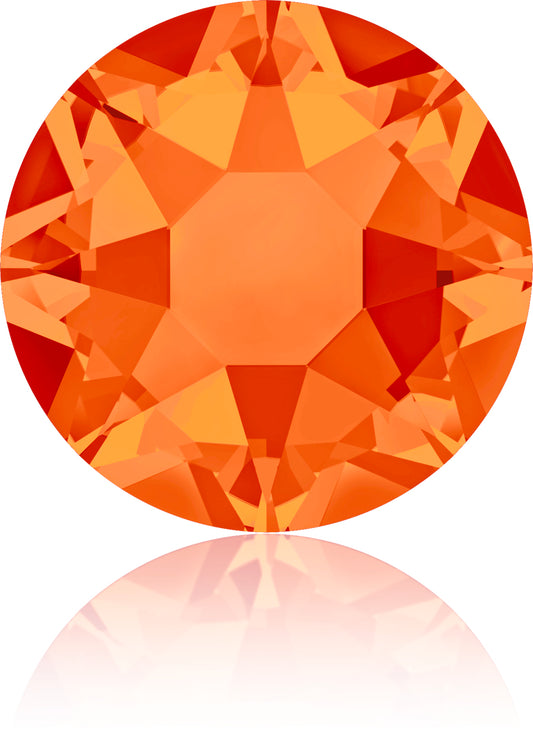 FIREOPAL HOTFIX SWAROVSKI® CRYSTAL XIRIUS ROSE 2078 FLAT BACK