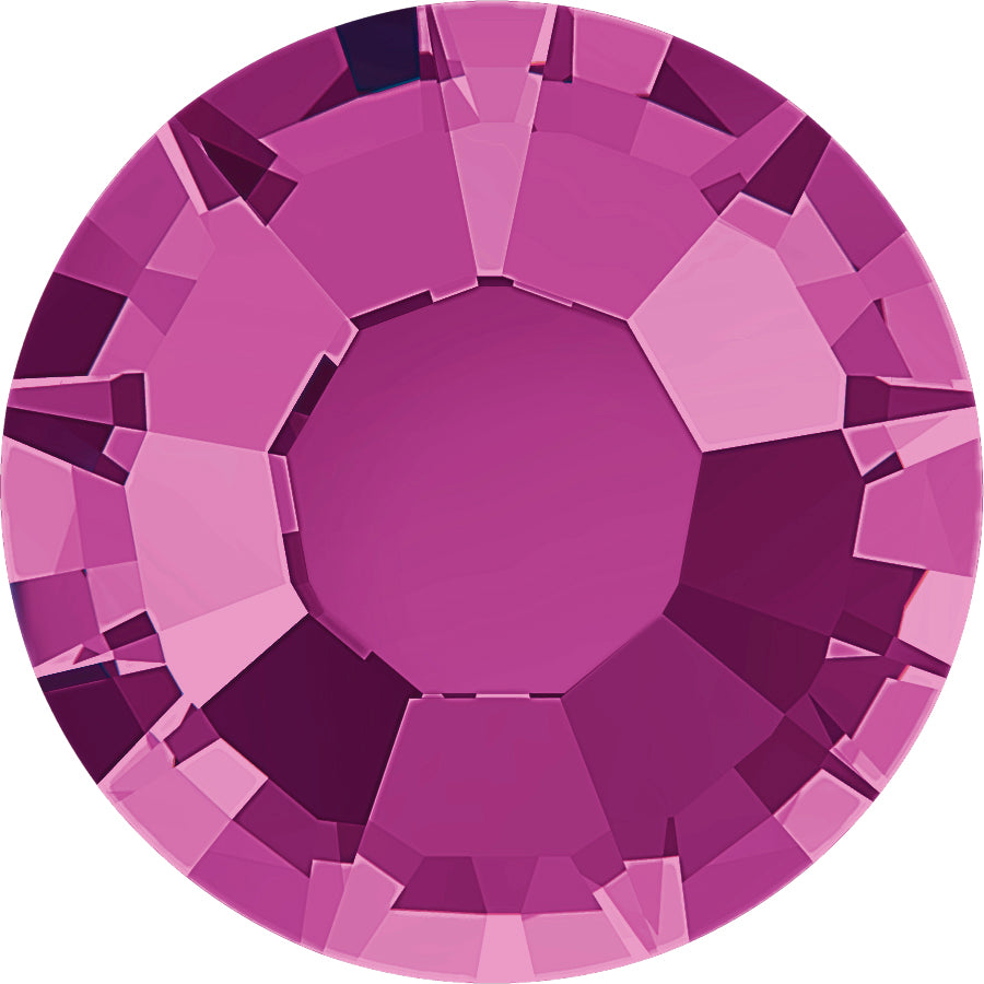 STELLUX™ Austrian Crystal FLAT BACK HOTFIX FUCHSIA