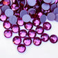 Glower® Fuchsia Premium Hotfix Rhinestone Flat Back