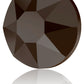 JET NUT (Brownish Black) HOTFIX SWAROVSKI® CRYSTAL XIRIUS ROSE 2078 FLAT BACK