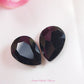 5pcs 13x18mm Coloured Beveled Glass Rhinestones