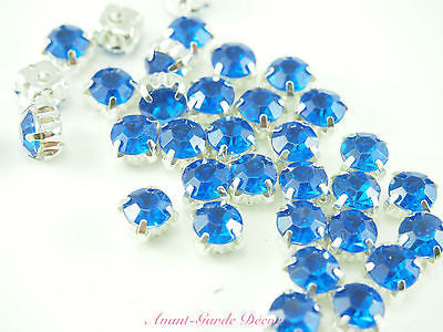 50pcs Sewing Rhinestones Stitch Crystal Gems