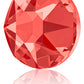 PADPARADSCHA HOTFIX SWAROVSKI® CRYSTAL XIRIUS ROSE 2078 FLAT BACK