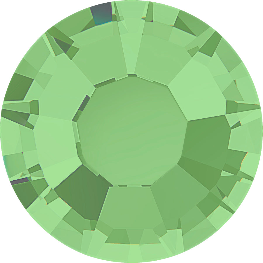 STELLUX™ Austrian Crystal FLAT BACK HOTFIX PERIDOT