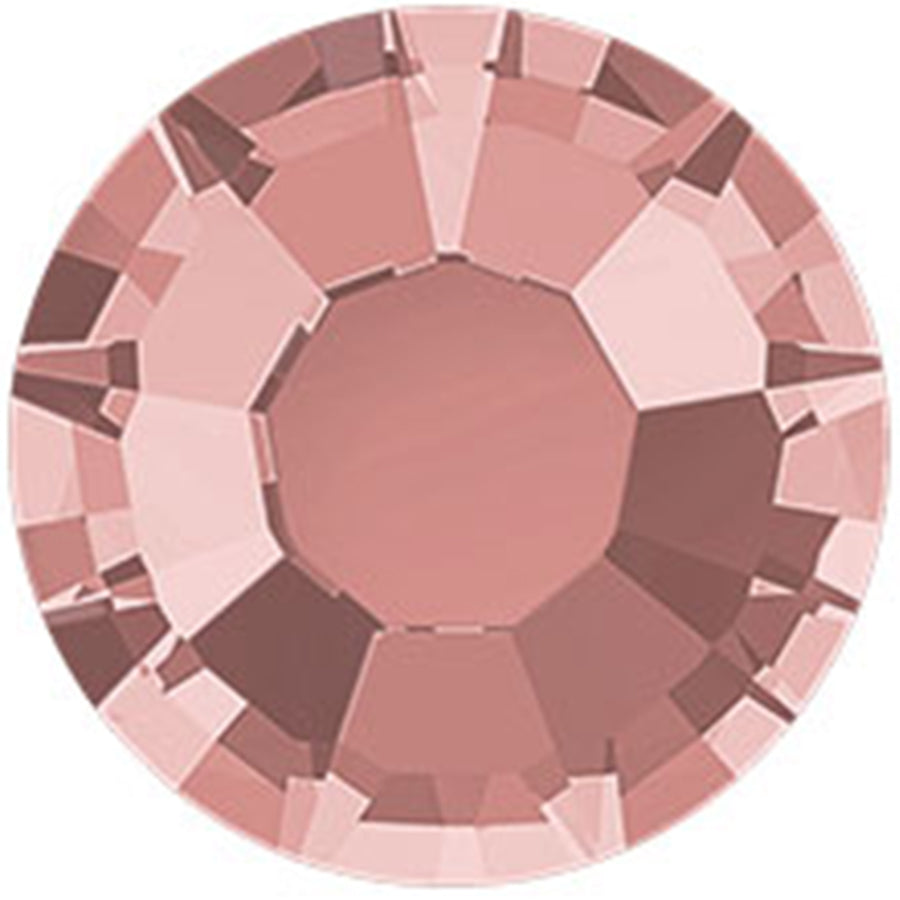 STELLUX™ Austrian Crystal FLAT BACK HOTFIX DESERT ROSE