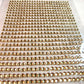 750pcs X 3mm Assorted Colours Rhinestone Gems Self Adhesive Stick on Crystals