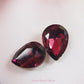 5pcs 13x18mm Coloured Beveled Glass Rhinestones