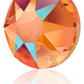 TANGERINE SHIMMER HOTFIX SWAROVSKI® CRYSTAL XIRIUS ROSE 2078 FLAT BACK