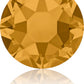 TOPAZ HOTFIX SWAROVSKI® CRYSTAL XIRIUS ROSE 2078 FLAT BACK