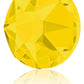 YELLOW OPAL HOTFIX SWAROVSKI® CRYSTAL XIRIUS ROSE 2078 FLAT BACK