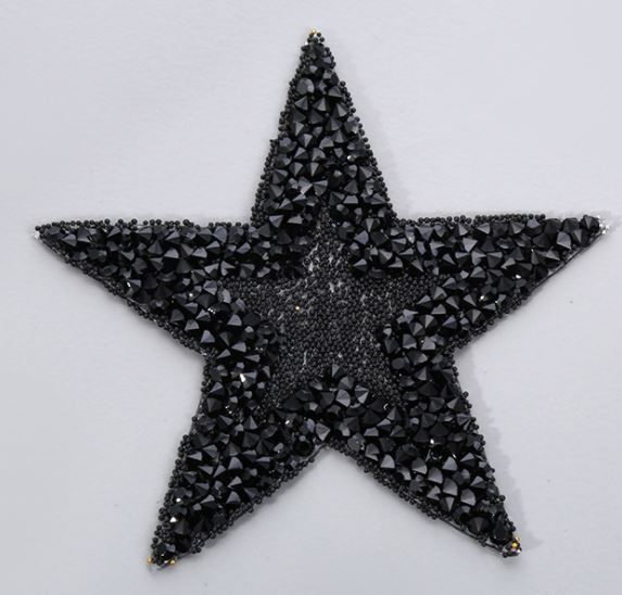 Hotfix Iron On Crystal Motif Pre-Made Star Design