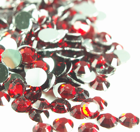 Crimson Non-Hotfix Flat Back Rhinestone