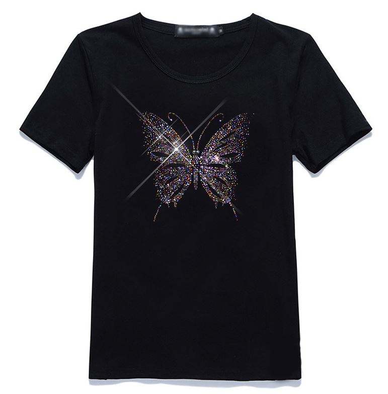 Hotfix Iron On Crystal Motif Pre-Made Design Applique 12318