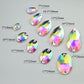 AB-Crystal Sew-on Rhinestones Flat Back Crystal Decoration